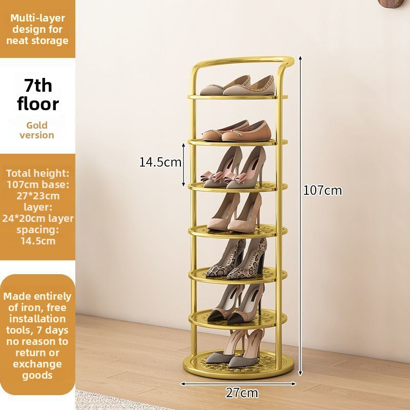 Multi Tier Iron Shoe Rack