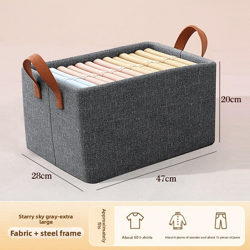 Tiered Wardrobe Storage Basket
