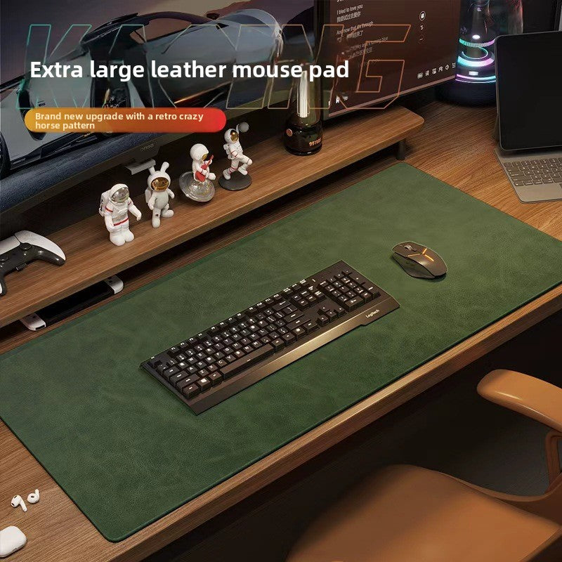 Minimal Leather Desk Mat