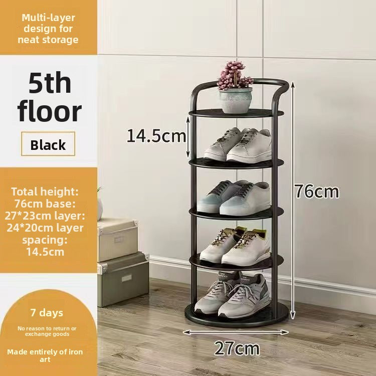 Multi Tier Iron Shoe Rack