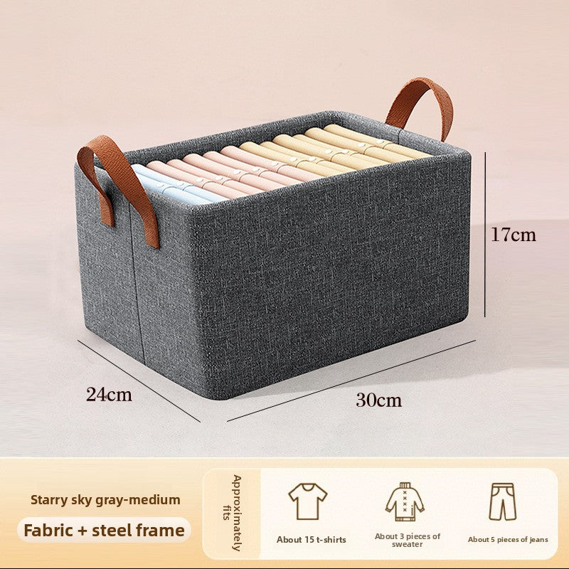 Tiered Wardrobe Storage Basket