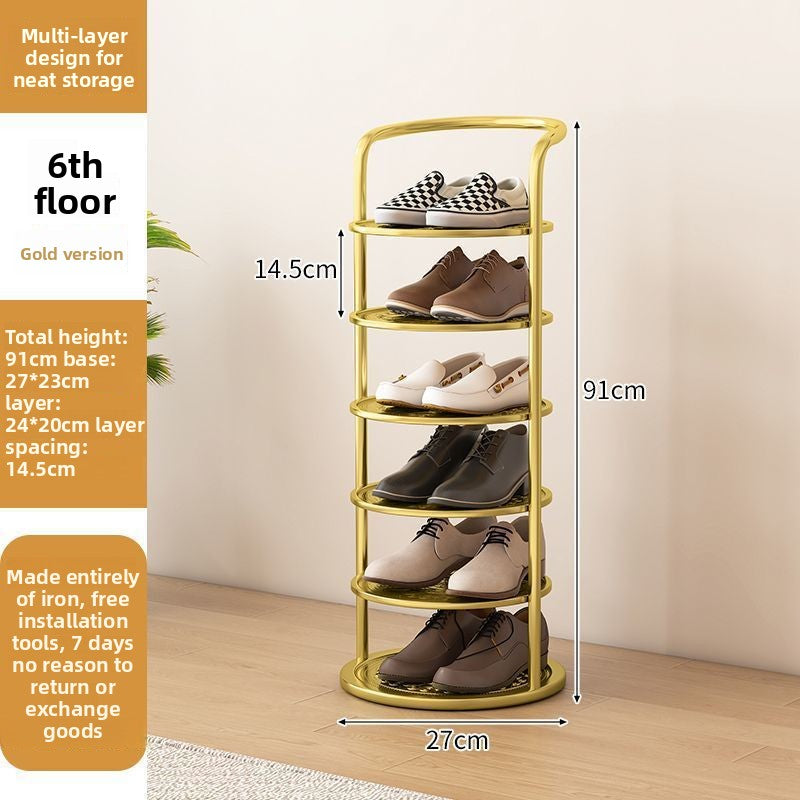 Multi Tier Iron Shoe Rack