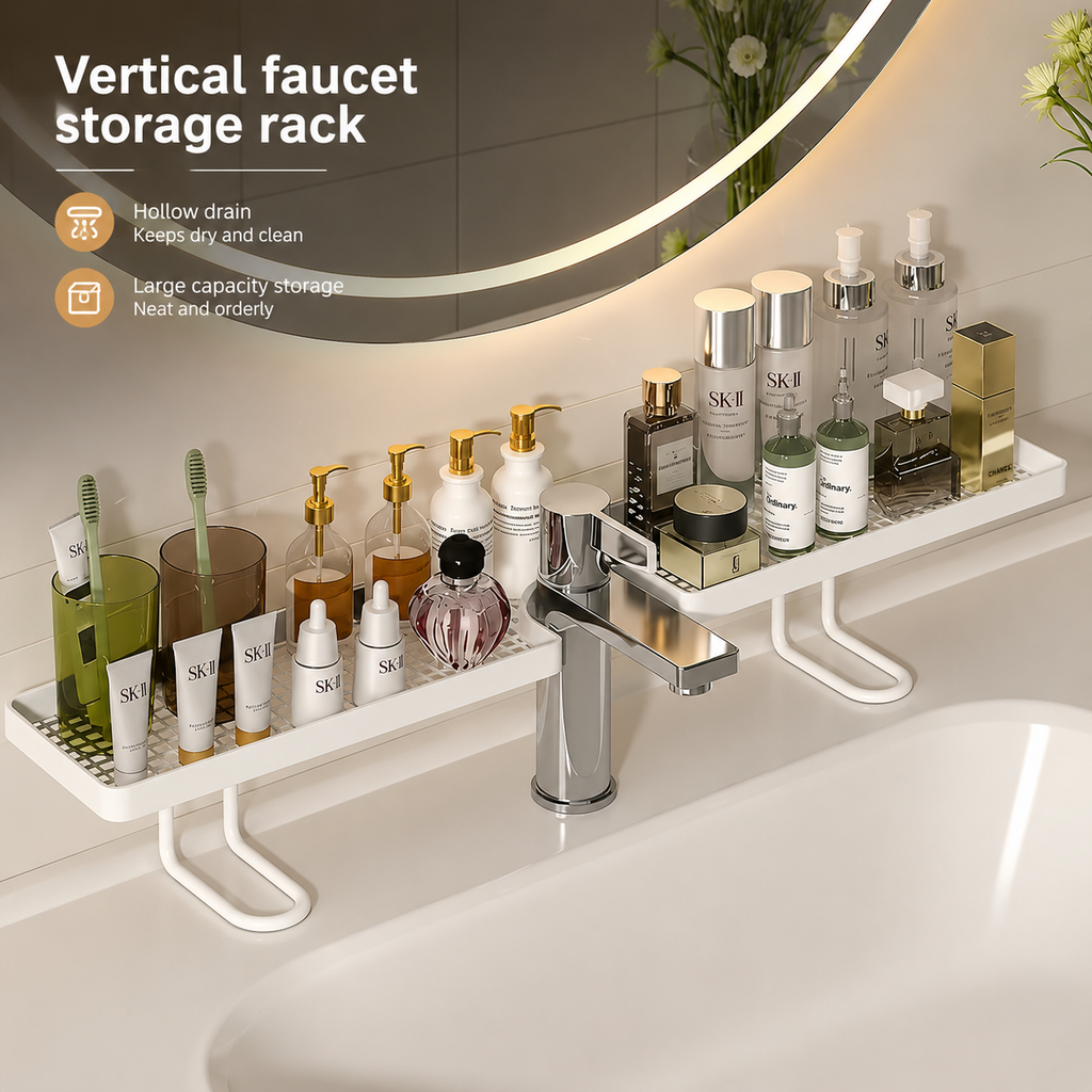 Minimal Bathroom Shelf