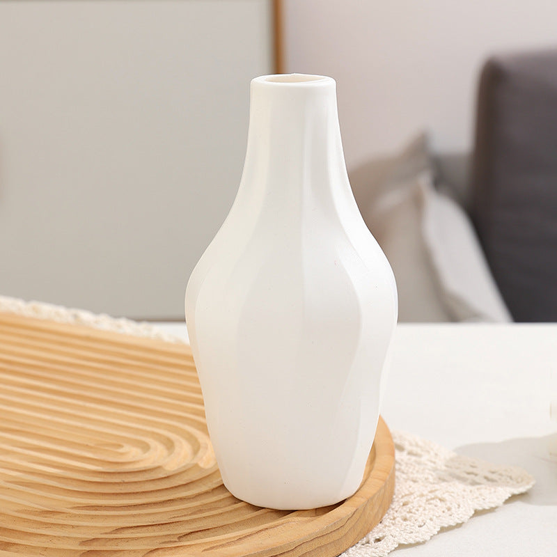 Nordic White Vase