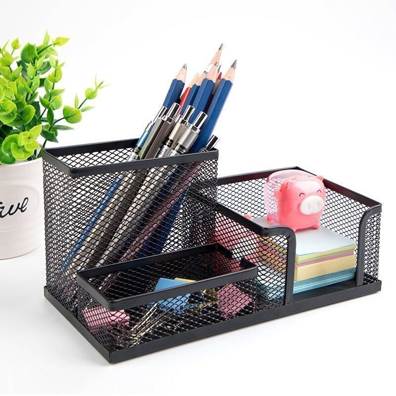 Minimal Metal Desk Organiser