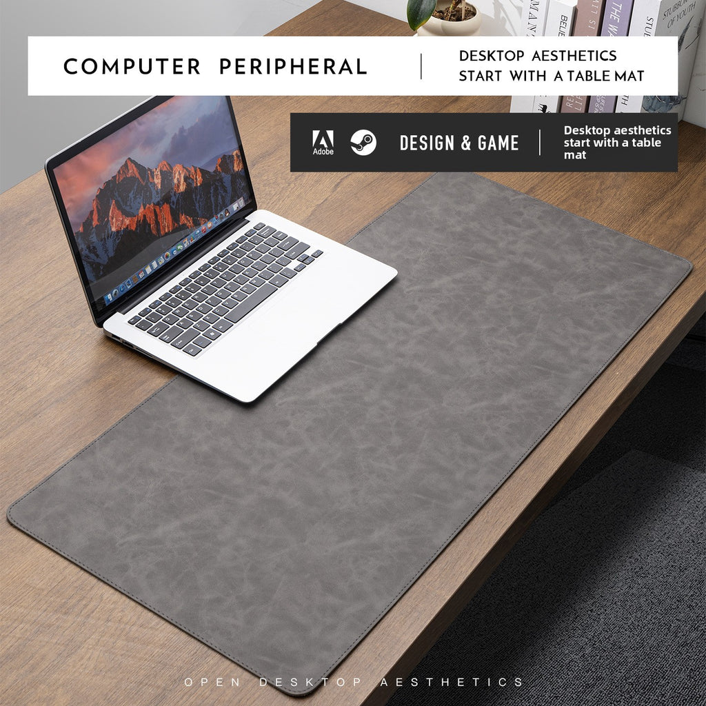 Minimal Leather Desk Mat