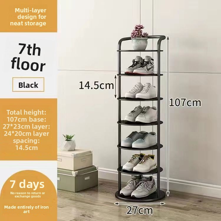Multi Tier Iron Shoe Rack