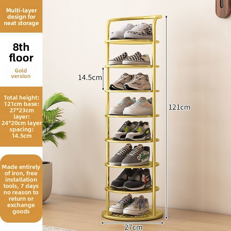 Multi Tier Iron Shoe Rack