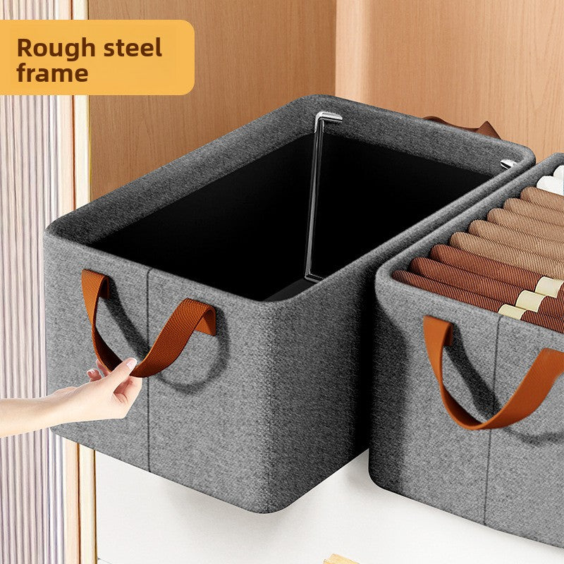 Tiered Wardrobe Storage Basket