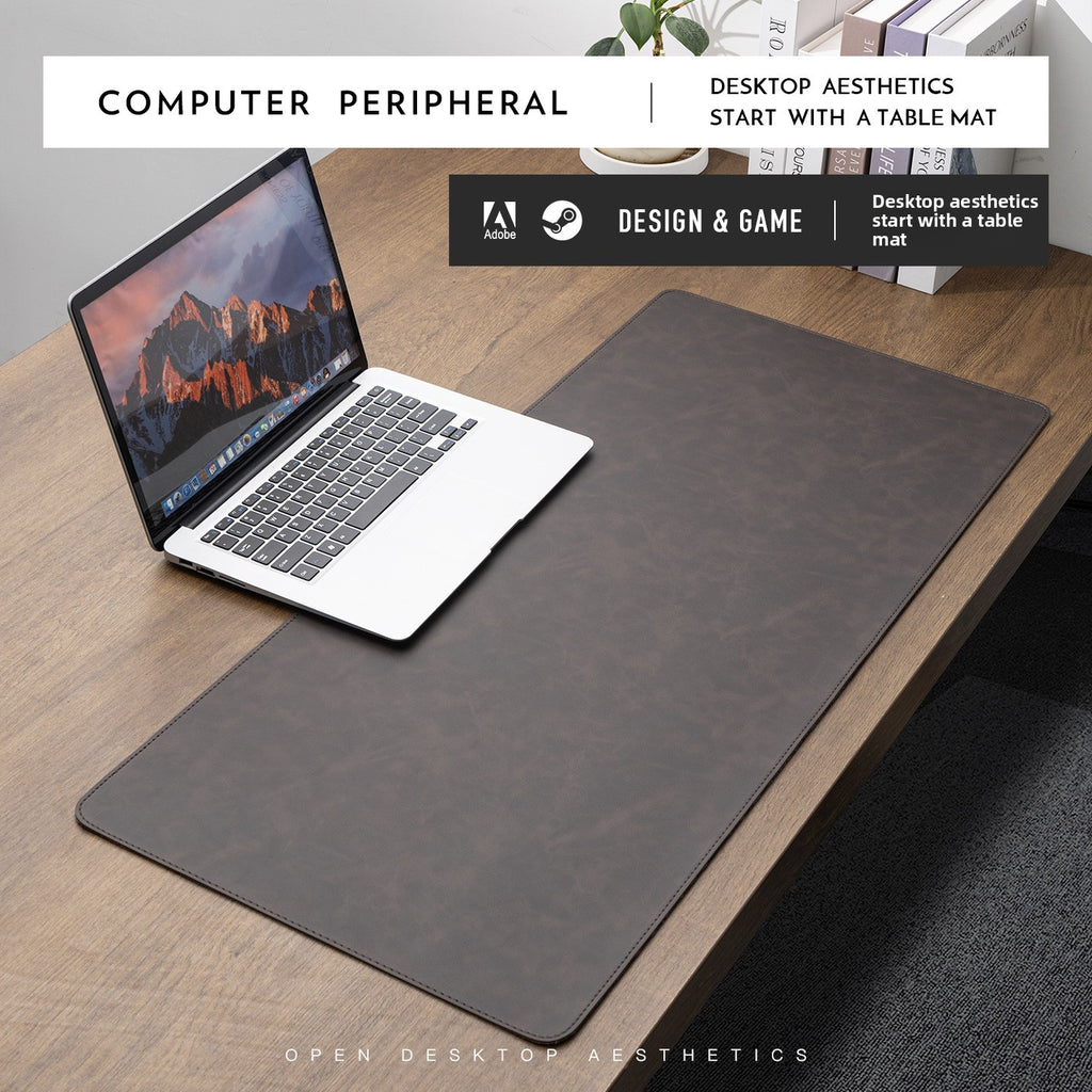 Minimal Leather Desk Mat